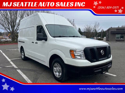 2021 Nissan NV for sale at MJ SEATTLE AUTO SALES INC in Kent WA
