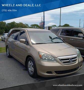 2006 Honda Odyssey for sale at WHEELZ AND DEALZ, LLC in Fort Pierce FL
