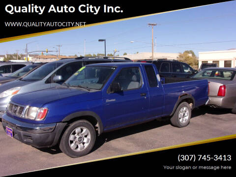 1998 Nissan Frontier for sale at Quality Auto City Inc. in Laramie WY