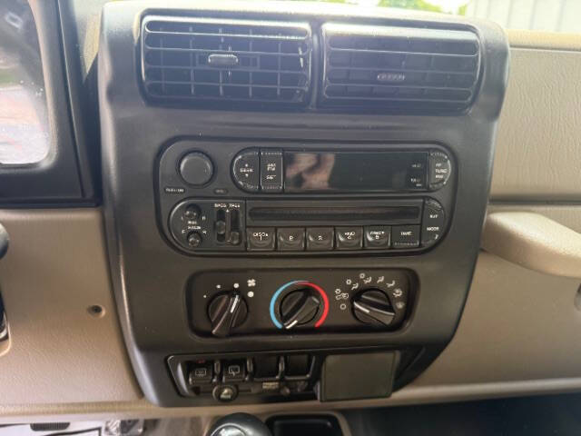 2003 Jeep Wrangler Sahara