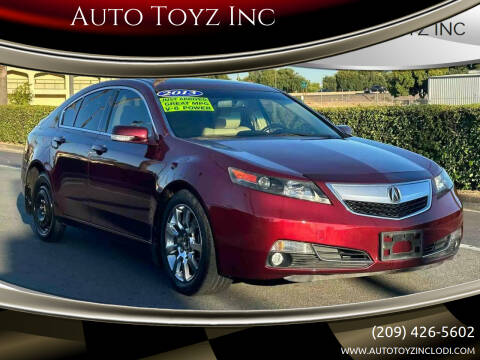 2013 Acura TL for sale at Auto Toyz Inc in Lodi CA