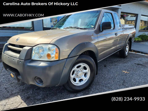 2004 Nissan Frontier for sale at Carolina Auto Brokers of Hickory LLC in Newton NC