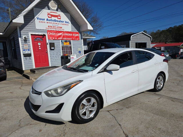 2015 Hyundai ELANTRA for sale at Your Autodealer Inc in Mcdonough, GA