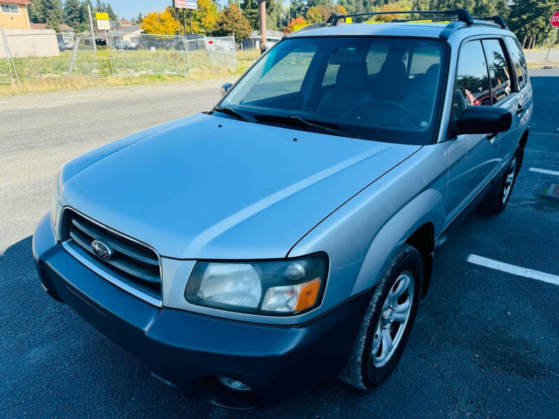 Used 2005 Subaru Forester X with VIN JF1SG63615H738265 for sale in Tacoma, WA