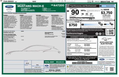 2021 Ford Mustang Mach-E Premium