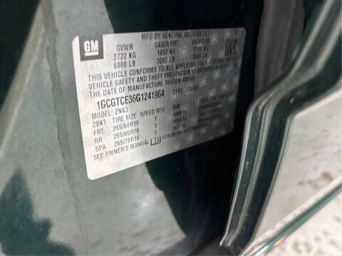 2016 Chevrolet Colorado