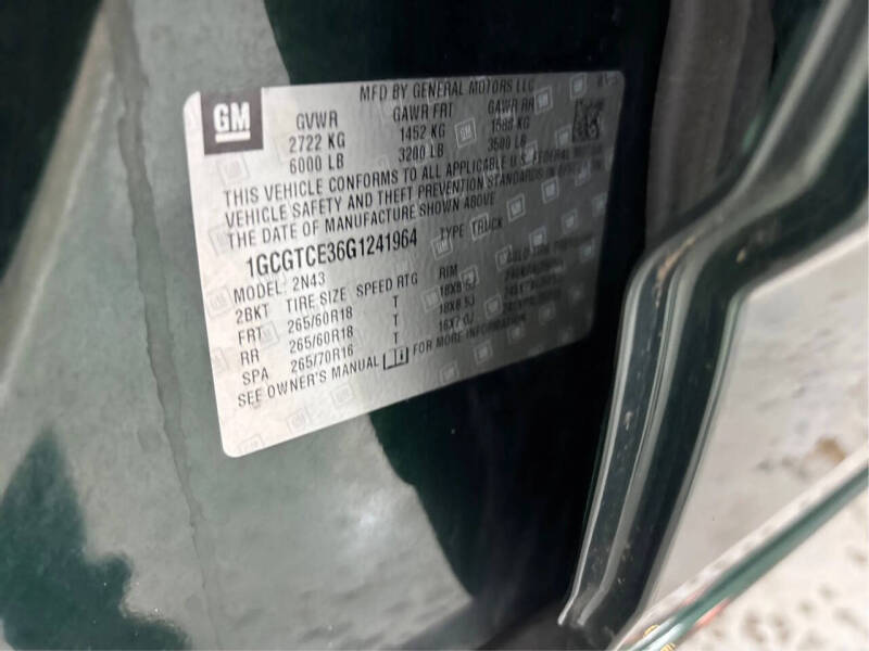 2016 Chevrolet Colorado