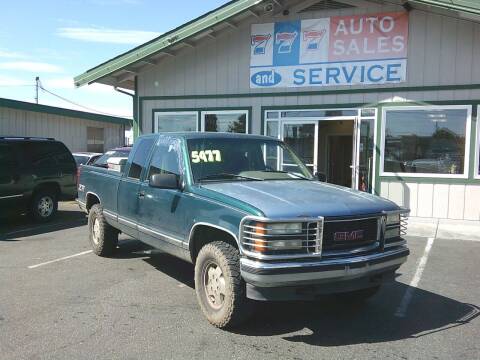 1995 GMC Sierra 1500 for sale at 777 Auto Sales and Service in Tacoma WA