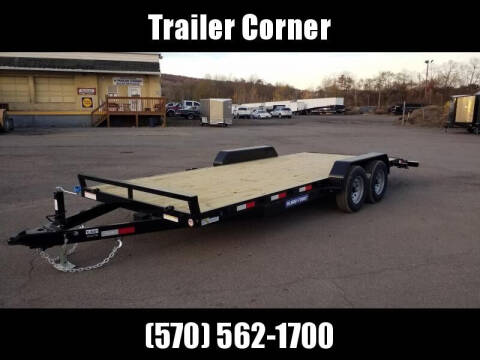 2021 Sure-Trac 7X20 10K WOOD DECK CAR HAULER
