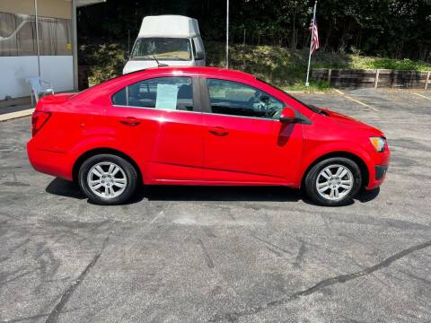 2013 Chevrolet Sonic for sale at CHRIS AUTO SALES in Cincinnati OH