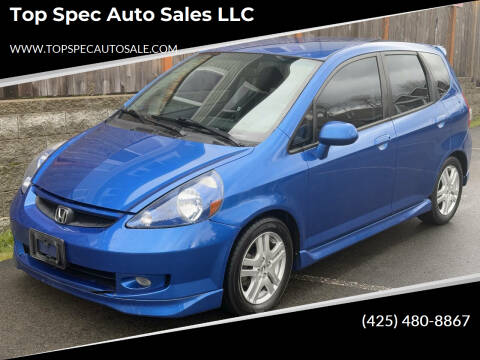 2007 Honda Fit for sale at Top Spec Auto Sales LLC in Lynnwood WA