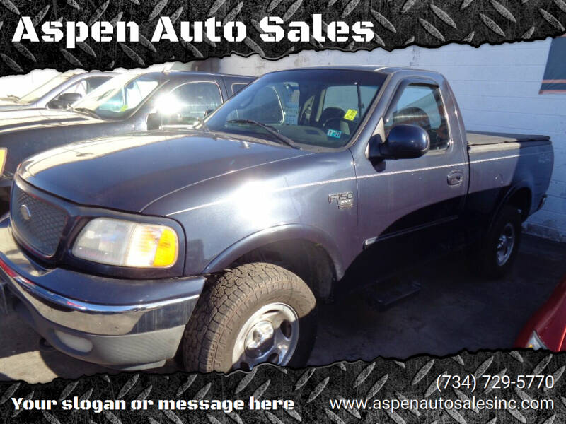 2000 Ford F-150 for sale at Aspen Auto Sales in Wayne MI