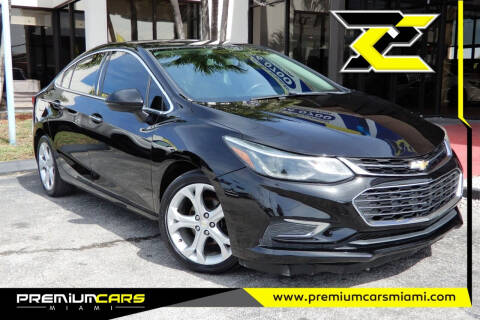 2017 Chevrolet Cruze for sale at Premium Cars of Miami in Miami FL