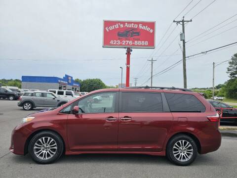 2020 Toyota Sienna for sale at Ford's Auto Sales in Kingsport TN