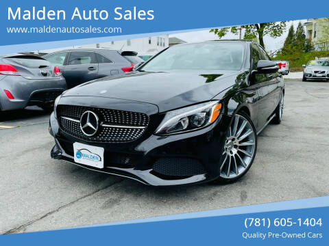 2015 Mercedes-Benz C-Class for sale at Malden Auto Sales in Malden MA