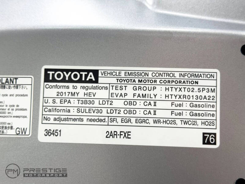 2017 Toyota RAV4 Hybrid Limited