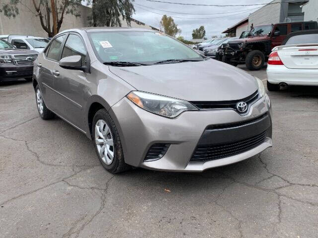 2015 Toyota Corolla for sale at Adam's Cars in Mesa AZ