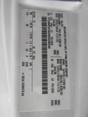 2024 Ford E-Series E-350 SD