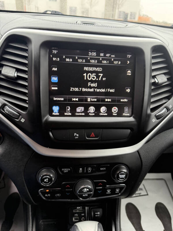 2017 Jeep Cherokee Overland