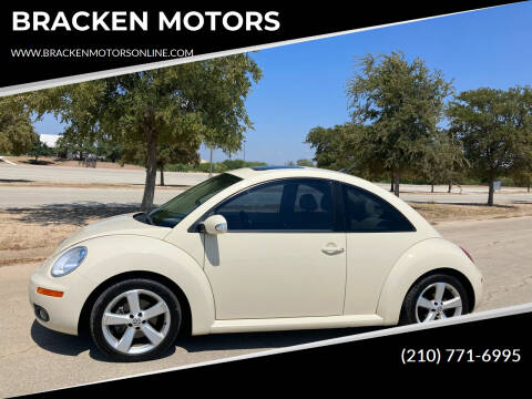 2007 Volkswagen New Beetle for sale at BRACKEN MOTORS in San Antonio TX