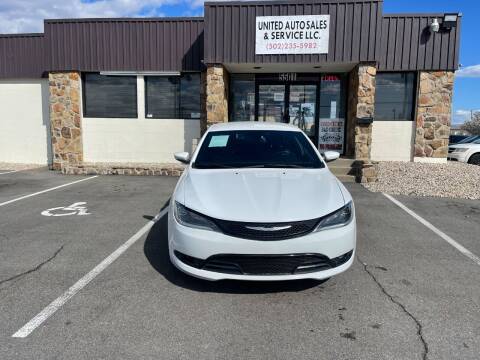 2015 Chrysler 200 for sale at United Auto Sales and Service in Louisville KY