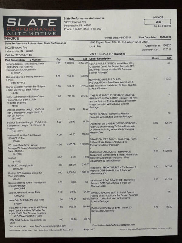 1996 Eagle Talon TSi Turbo