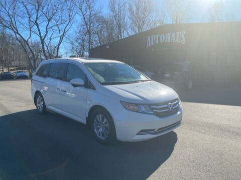 2015 Honda Odyssey for sale at Autohaus of Greensboro in Greensboro NC