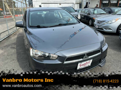 2009 Mitsubishi Lancer for sale at Vanbro Motors Inc in Staten Island NY