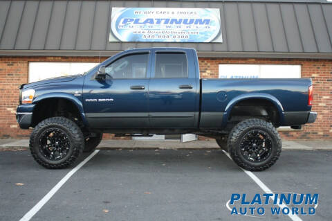 2006 Dodge Ram Pickup 3500 for sale at Platinum Auto World in Fredericksburg VA