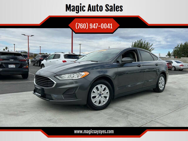 2020 Ford Fusion for sale at Magic Auto Sales in Hesperia, CA