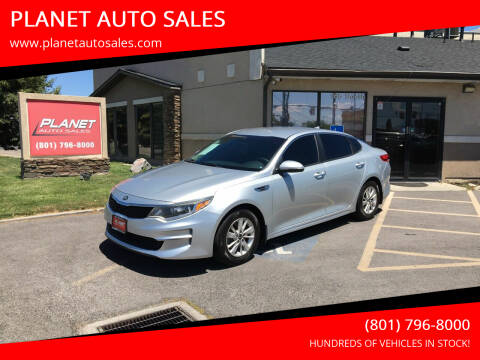 2016 Kia Optima for sale at PLANET AUTO SALES in Lindon UT