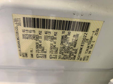 2021 Nissan Rogue SV