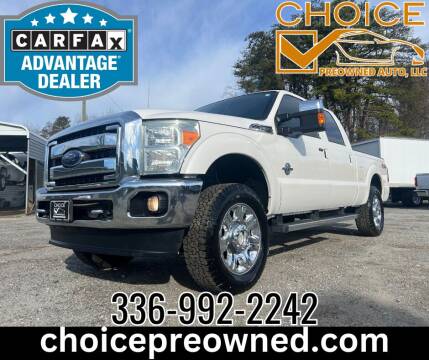 2015 Ford F-250 Super Duty for sale at CHOICE PRE OWNED AUTO LLC in Kernersville NC