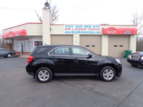 2012 Chevrolet Equinox for sale at Bickel Bros Auto Sales, Inc in Louisville KY