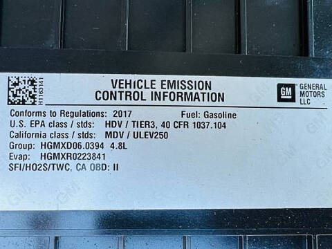 2017 Chevrolet Express 2500