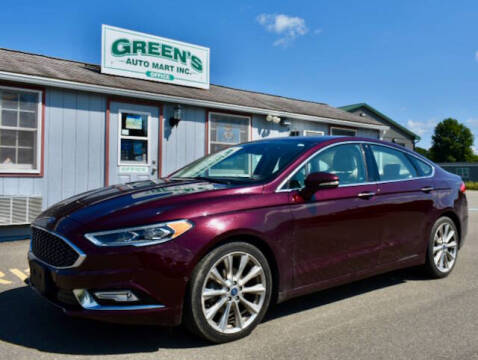 2017 Ford Fusion for sale at Greens Auto Mart Inc. in Towanda PA