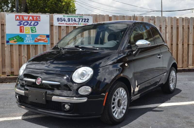 2015 FIAT 500 for sale at ALWAYSSOLD123 INC in Fort Lauderdale FL