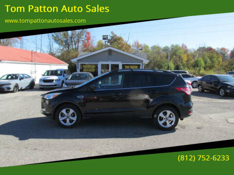 2013 Ford Escape for sale at Tom Patton Auto Sales in Scottsburg IN