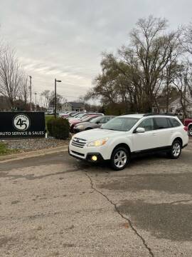 2013 Subaru Outback for sale at Station 45 Auto Sales Inc in Allendale MI