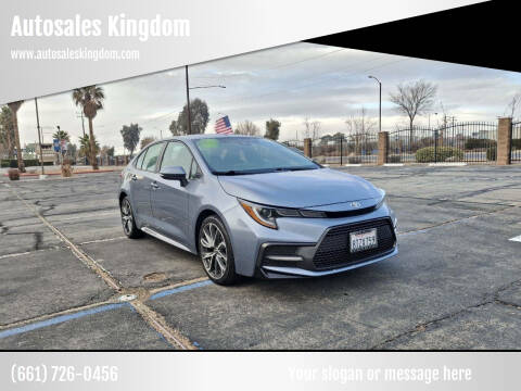 2021 Toyota Corolla for sale at Autosales Kingdom in Lancaster CA