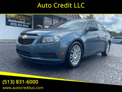 2012 Chevrolet Cruze for sale at Auto Credit LLC in Milford OH