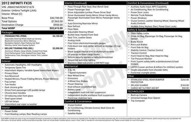 2012 INFINITI FX 35's photo