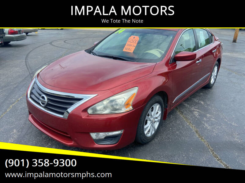 2014 Nissan Altima for sale at IMPALA MOTORS in Memphis TN