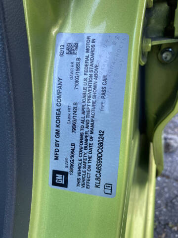 2013 Chevrolet Spark LS Manual