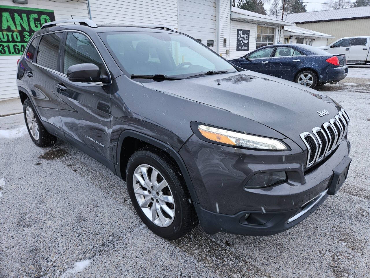 2015 Jeep Cherokee for sale at DANGO AUTO SALES in HOWARD CITY, MI