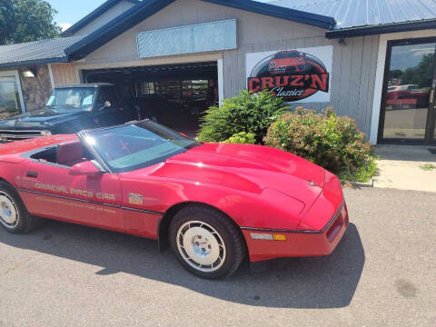 1986 Chevrolet Corvette for sale at CRUZ'N CLASSICS LLC - Classics in Spirit Lake IA