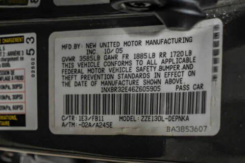 2006 Toyota Corolla LE