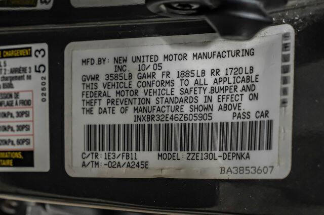 2006 Toyota Corolla LE