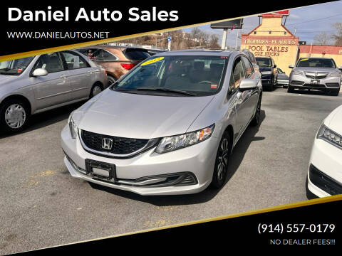 2015 Honda Civic for sale at Daniel Auto Sales in Yonkers NY