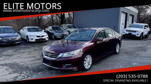 2014 Honda Accord for sale at ELITE MOTORS in West Haven CT